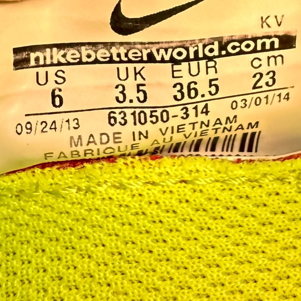 Women's‎ 6 NIKE FREE 4.0 FLYKNIT RUNNING SHOES BLUE TURQUOISE 631050 - Picture 3 of 9